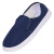 金诗洛 KSL085 防静电鞋 无尘鞋净化防滑帆布鞋实验室鞋 蓝色34码