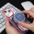 KICK-POP可可抱磁吸指环扣手机支架超薄magsafe桌面卡通iPhone15/14ProMax通用支架 蓝色星环