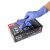麦迪康（Medicom）一次性丁腈手套1133C 防滑无粉加厚耐酸碱劳保手套  (100只/盒) 蓝紫色 M码