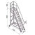 创乾（CQTIZI.COM）梯人字工程梯平台梯移动登高平台铝合金可拆卸4米