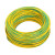 铸固 黄绿双色接地线BVR 软铜线阻燃装修光伏板接地电线 （国标）软线1.0平方100米