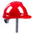 贸正（MAOZHENG)安全帽工地男国标透气加厚工程头盔电工施工头帽领导V形透气 红色