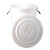 海斯迪克 大号水桶 白色带盖100L(5个)塑料桶大容量圆形收纳桶酒店厨房工业环卫物业垃圾桶 HZL-93