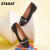 St&Sat/星期六上班浅口皮鞋秋季新款女鞋低跟工作单鞋女SS33111017 黑色 39