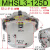 气动三爪手指气缸MHSL3-16/32/40/50/80/100/125D机械手夹具 MHSL3-125D