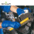 尚和手套(SHOWA)清洁防水手套 PVC耐油防滑无衬贴手160 日本品牌 蓝色 L码