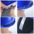 配安全帽式电焊面罩防飞溅冲击切割防烤脸护脸面具头盔安全帽子 支架+灰屏+蓝安全帽