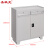 圣极光工具柜工厂多功能置物柜双开门零件柜可定制G4573白色二抽