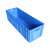 超长塑料周转箱灯管箱塑胶长箱物料收纳箱收纳盘超长塑料托盘EU箱 EU41017箱1000*400*180蓝色无孔