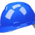 安全帽工地施工建筑工程领导加厚印字ABS劳保夏季透气头盔国标 V型透气-一指键帽衬（黄色）