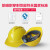 徽安良品 工地安全帽 工程建筑施工电力劳保 领导安全头盔 ABS透气 印字 桔红