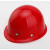 OIMG适用于V型圆型夏季透气工地建筑工人施工消防安全帽监理领导防砸头盔 红色----钢钉扣