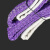 稳斯坦 WST826 搬运吊装捆绑带拖车救援绳 扁平紫色1吨4米 起重涤纶扣型吊车行吊带