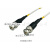 安博TRB三同轴三爪BNC电缆组件1553B总线 跳线TRC-75-1双公头75欧 4米未税