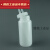 塑料PP洗气瓶聚吸收瓶替代玻璃反应瓶耐HF缓冲瓶鼓泡瓶 PP-1000mL