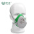 LISM3800防尘面具口罩防颗粒物工业粉尘头戴式装修打磨水泥面劳保面罩 滤棉5片不含面具