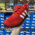 阿迪达斯 （adidas）三叶草男鞋跑步鞋春新款缓震跑步鞋运动休闲舒适透气慢跑鞋 GZ3534红色 42