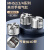气动手指气缸MHS2/3/4-16-63-20-25-40-50D圆形卡盘三爪平行夹具 MHS3-16D 三爪