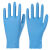 丁腈橡胶乳胶加厚PVC餐饮洗碗务防护美容院 一次性手套透明100只 S
