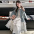 萱雅希女童春季套装2024女大童洋气韩版时髦牛仔外套连衣裙公主裙两件套 衬衫+裙子两件套 120cm