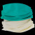 海斯迪克 HK-122 乳胶防水套袖 耐油耐腐蚀工业护袖袖头 劳保橡胶袖套护袖 43cm白色（10双）