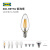 百驹行 IKEASOLHETTA索海塔LED灯泡大螺口小螺口插脚灯具配件实用 乳白色可调光的球形LED灯泡E278