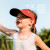 aqpa【UPF50+】儿童防晒帽无顶遮阳帽遮脸防紫外线0-15岁 粉色 均码 
