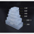 京兰  高透明全新PP料制造元件盒零件盒塑料盒空盒子无格收纳盒系列 型号501 (外部尺寸183*88*45mm)