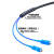 福为胜（FUWEISHENG）电信级室外单模铠装成品光缆免熔接入户24芯48头LC接头光纤线 FWS-GX-24LC 700米