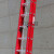 适用于玻璃钢绝缘伸缩梯子直梯升降云梯拉梯电工消防工程梯子两节延伸梯 8级闭合2.65米升起高度4.1米