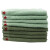 海斯迪克 HK-5090 大毛巾 清洁抹布 棉柔软吸水洗脸面巾85*35cm 深绿色