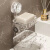 JAJALIN吸盘肥皂盒壁挂式香皂盒置物架免打孔家用浴室沥水收纳透明银单层