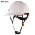 Golmud 安全帽ABS 工地建筑工程 防砸透气 反光标志 国标安全头盔 GM713 白色