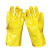 品之德 5双浸胶手套 防水防油耐酸碱 全胶加厚防滑耐磨劳保手套