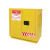 西斯贝尔/SYSBEL WA0810190 易燃液体安全储存柜19GAL/72L 黄色 1台装