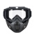 LISM面罩防面具眼镜骑行高清透明防雾护目防风电焊防护备用面罩镜全脸  M4面罩