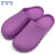 稳斯坦 WST575 手术鞋 手术室实验室洞洞鞋防滑包头 紫色35/36