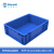 Raxwell蓝色EU系列周转箱长方形加厚塑料物流箱汽配箱水产养鱼养龟箱收纳整理储物分类箱RHSS4006