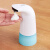 智能自动机电动感应器儿童泡沫瓶子泡沫型皂液器 皂液器 按键款蓝色瓶身 250ml