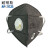 耐呗斯 NBS9525VCP头带式有呼吸阀口罩 KP95级别（防酸）防尘 防油性颗粒物 40只/盒【可定制】