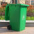 户外垃圾桶240升容量挂车分类带盖商用120小区室外大号环卫箱 240升加厚蓝色 可回收物