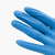 英科一次性丁腈手套橡胶餐饮防水防油污食品级餐饮厨房美容纹身家务清洁用蓝色加厚型L#
