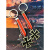 德意志铁十字挂件小款钥匙扣环 普鲁士双面徽章钥匙链配饰挂件挂 和谐款 无字