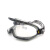 代尔塔 101104 防护眼镜防风防尘防沙工地车间劳保挡风眼罩 透明 1副JDF