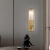 山头林村新中式壁灯客厅电视背景墙卧室床头灯楼梯过道中国风现代简约壁灯 1629金色左鹿