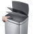 GNF 25升感应式智能全自动垃圾桶电动带盖不锈钢家庭客厅厨房大号单位办公室餐厅商务垃圾桶 SZN-F25黑金