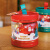 妙普乐果盒圣诞节送礼品圆形桶装精美平安夜礼物祝福包装空盒 玩转圣诞圆形桶-红