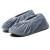 普舍（PUTSCHE）绒布鞋套 机房防尘防滑脚套加厚可反复用 藏蓝色