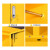 HITTERY 工具柜 高750*宽450*深260（黄色） 加厚 含打木架(单位：个)