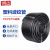 铸固 PE塑料波纹管 穿线软管黑色电工电线保护管 PA尼龙AD34.5(内径29)/5米